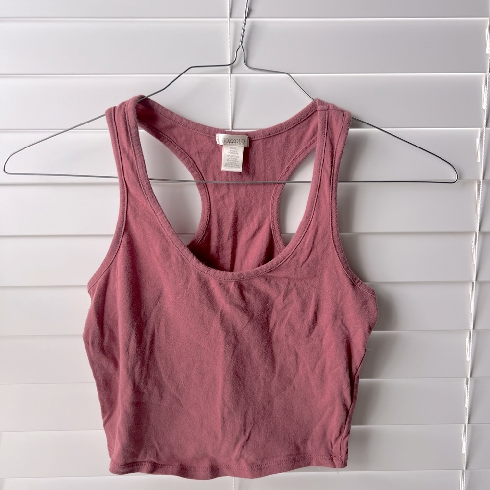 Pink tank